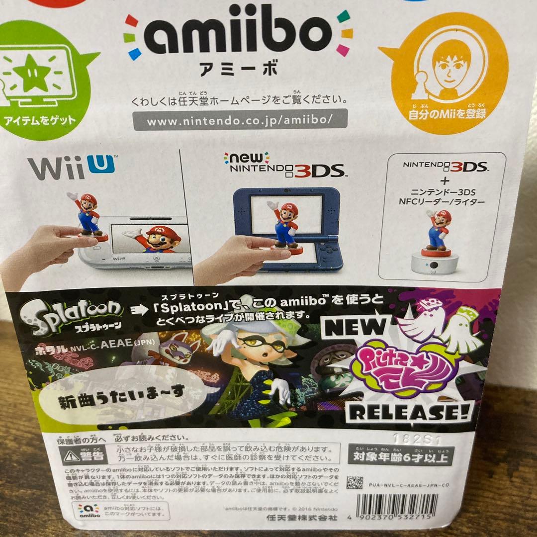 スプラトゥーン 3 ニンドリ 10月号 amiibo ホタル アオリ イカ 新品