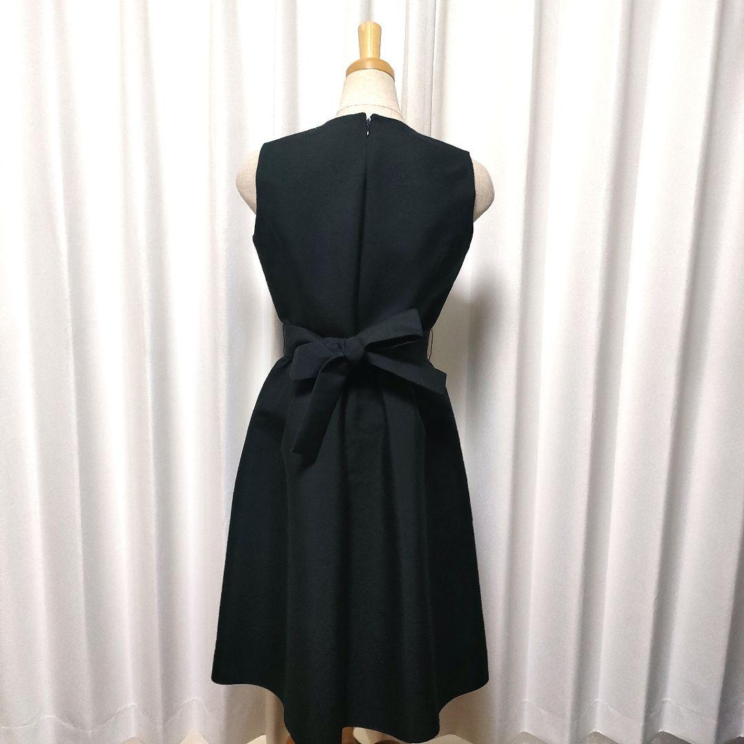 【美品】バーバリーブラックレーベル ノースリーブ ドレス ワンピース