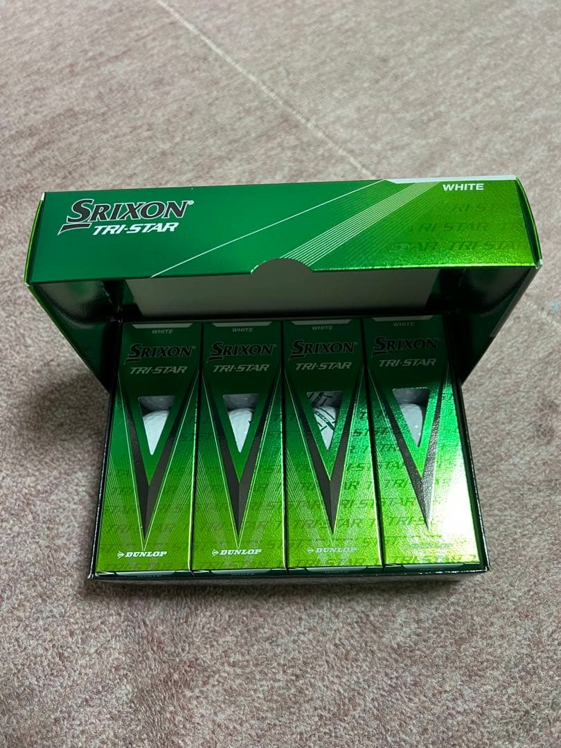 新品24年モデルSrixon TRI-STAR ゴルフボール 3ダース36個