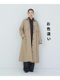 ADIEU TRISTESSE トレンチ風ナイロン中綿コート