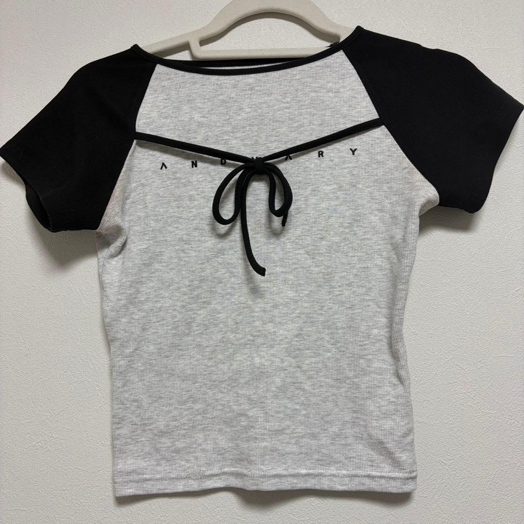 【正規品】ANDMARY リボントップス