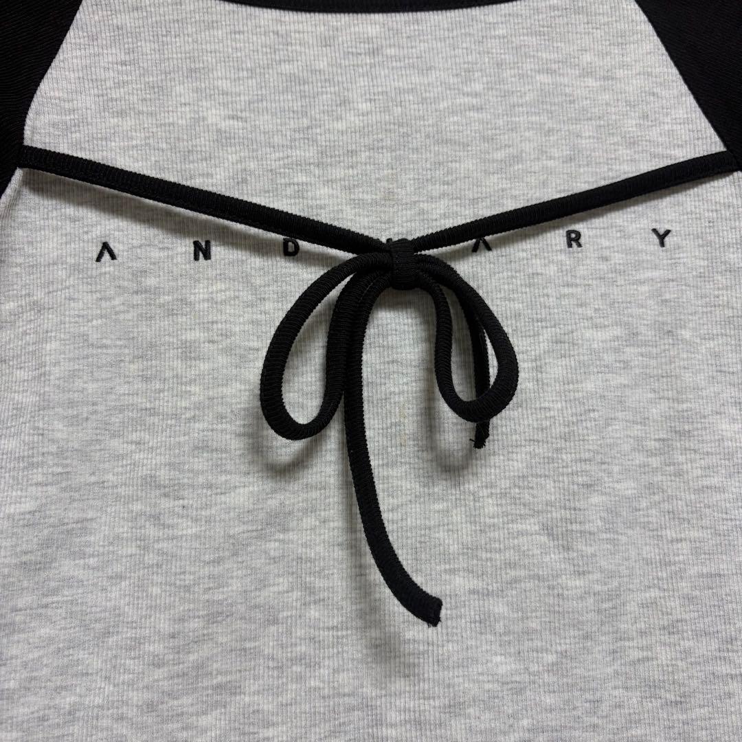 【正規品】ANDMARY リボントップス