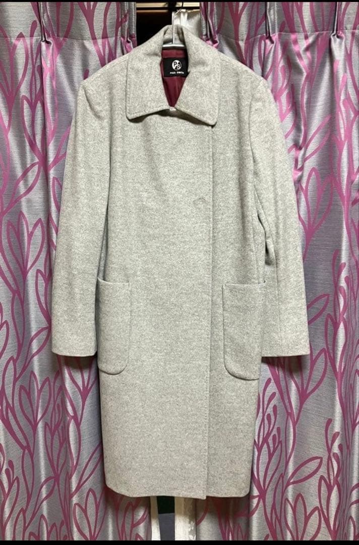 美品　ポールスミス　ロングコート