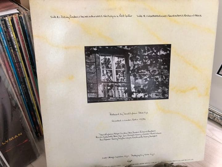 デヴィッドシルヴィアン　12インチ　日本盤　坂本龍一
