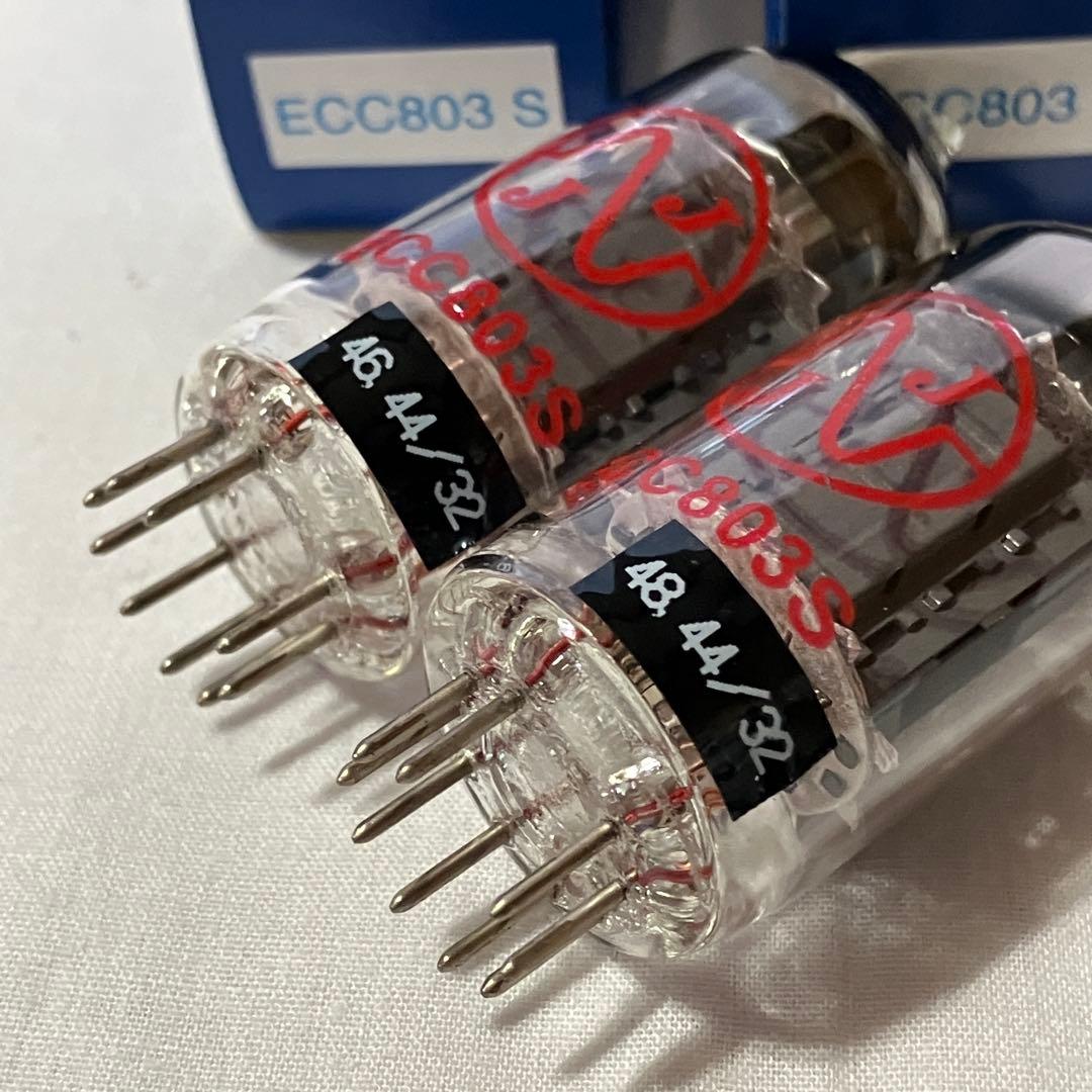 JJ ELECTRONIC ECC803S NOS 特性の近い2本セット