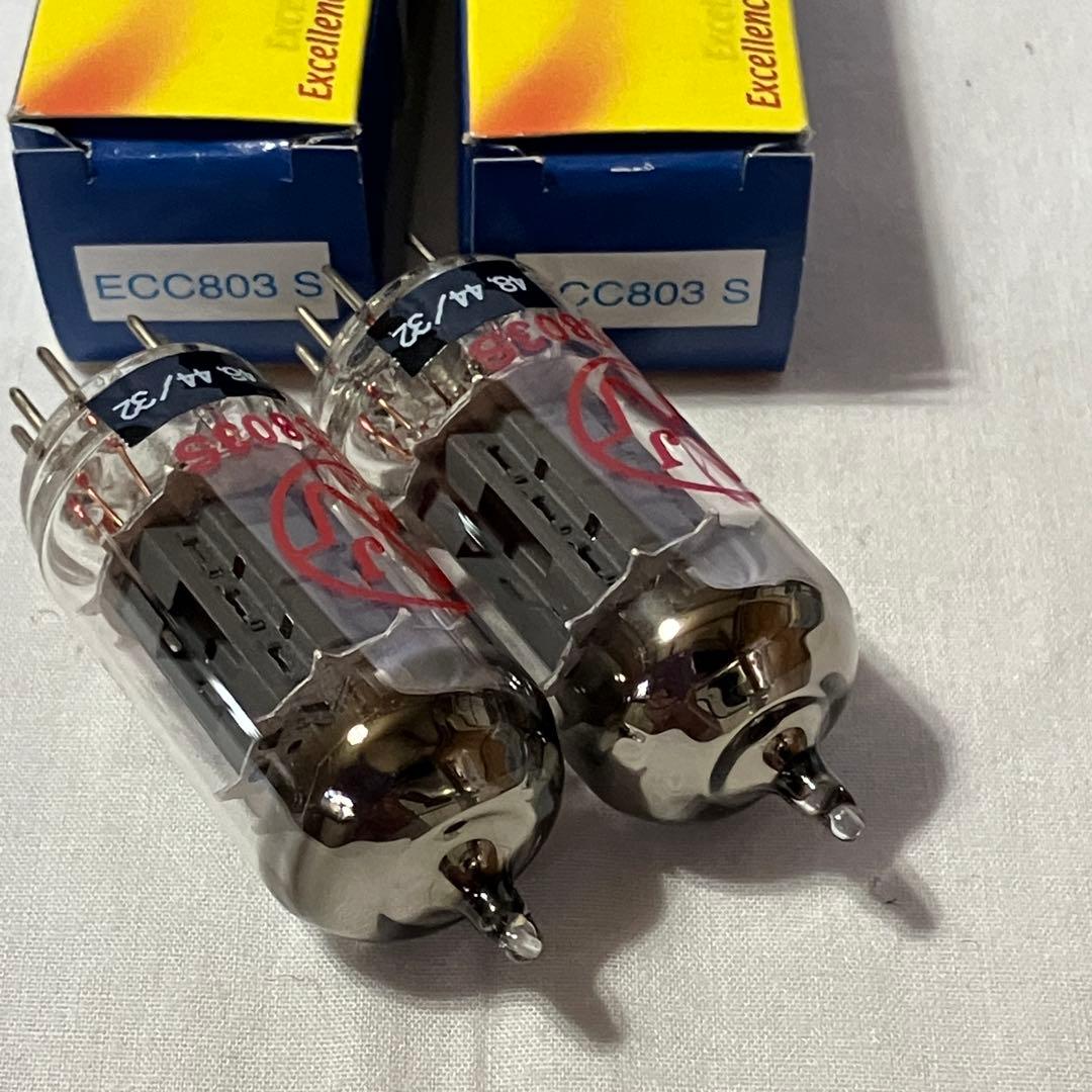 JJ ELECTRONIC ECC803S NOS 特性の近い2本セット