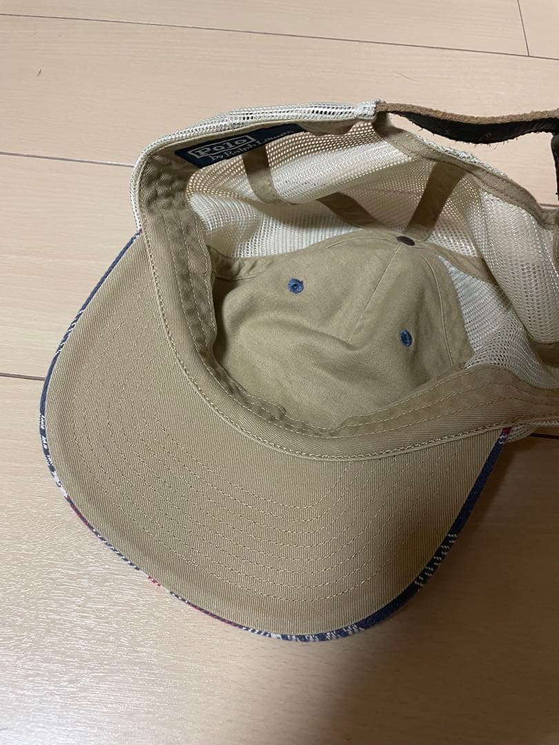 Polo by Ralph Lauren チェックキャップ　check cap