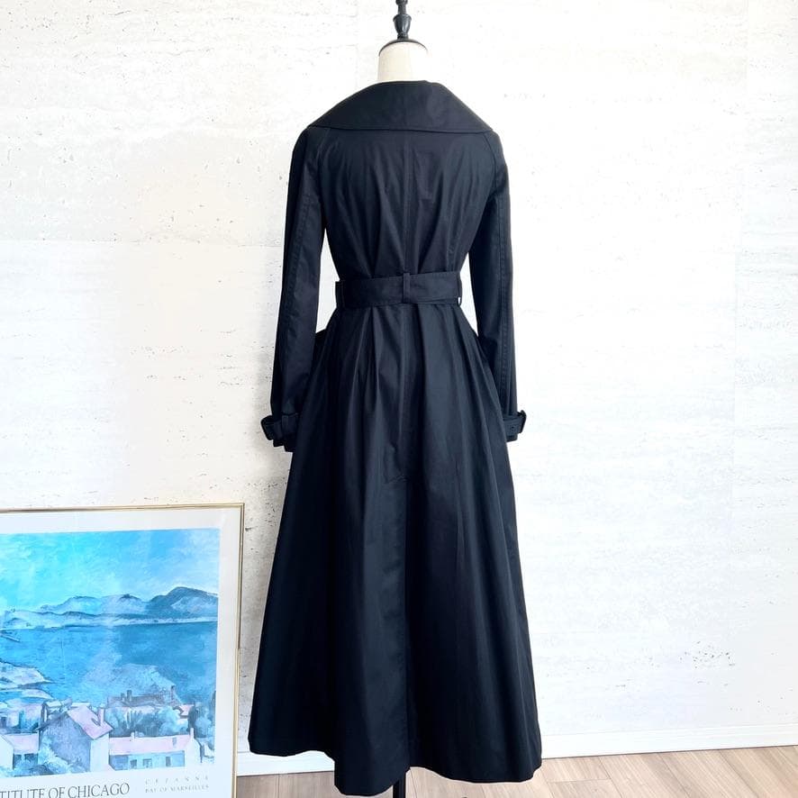 極美品★Christian Dior★レア★刺繍★ダブル★トレンチ★フレアコート