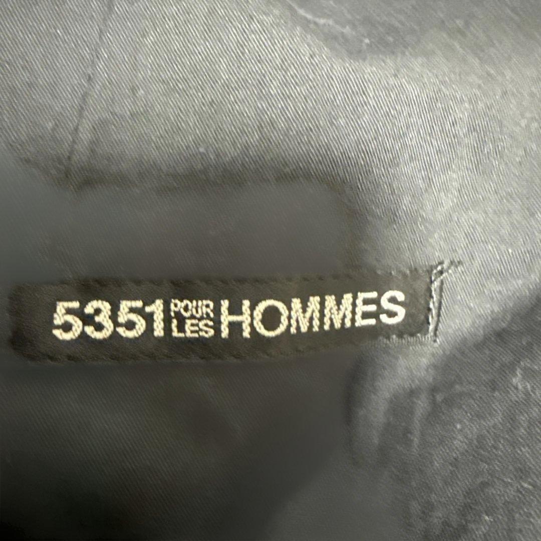 5351 POUR LES HOMMES ブラックスーツ