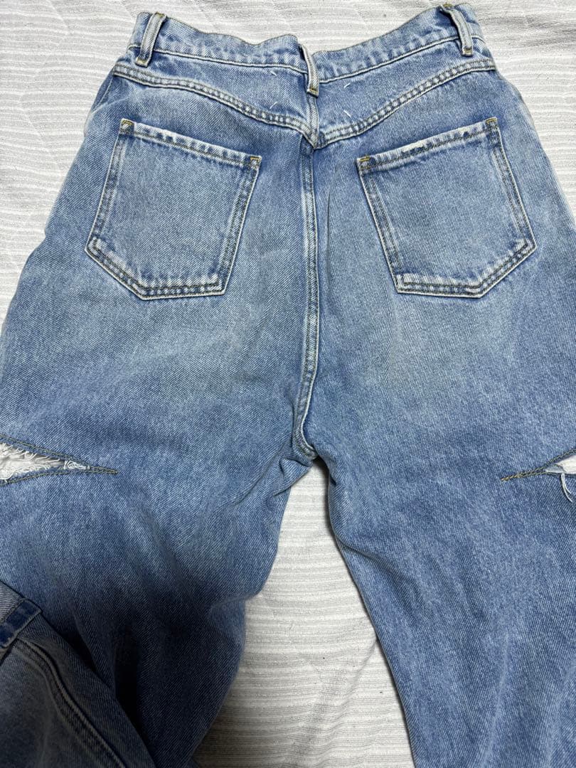 週末SALE☆MARGIELAメゾンマルジェラ スラッシュディテール38 デニム