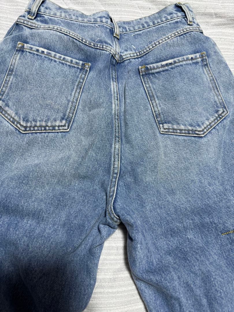 週末SALE☆MARGIELAメゾンマルジェラ スラッシュディテール38 デニム