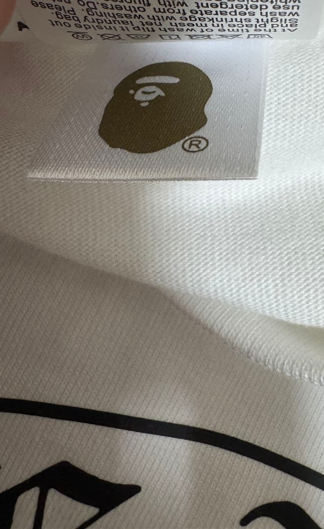 A BATHING APE　 ×　CHROME HEARTS 　白シャツ