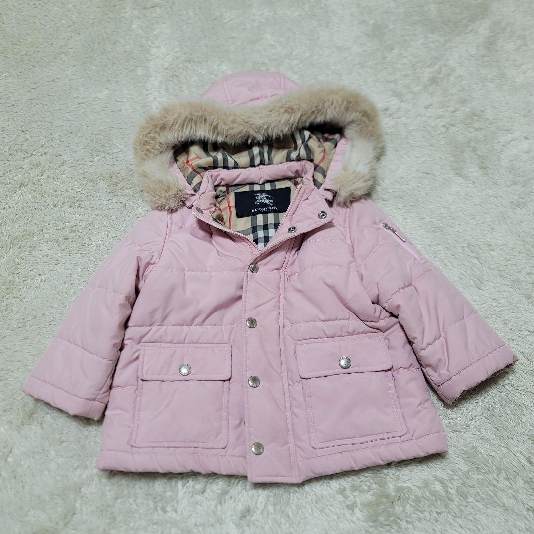 BURBERRY LONDON バーバリー アウター ジャケット ピンク80cm