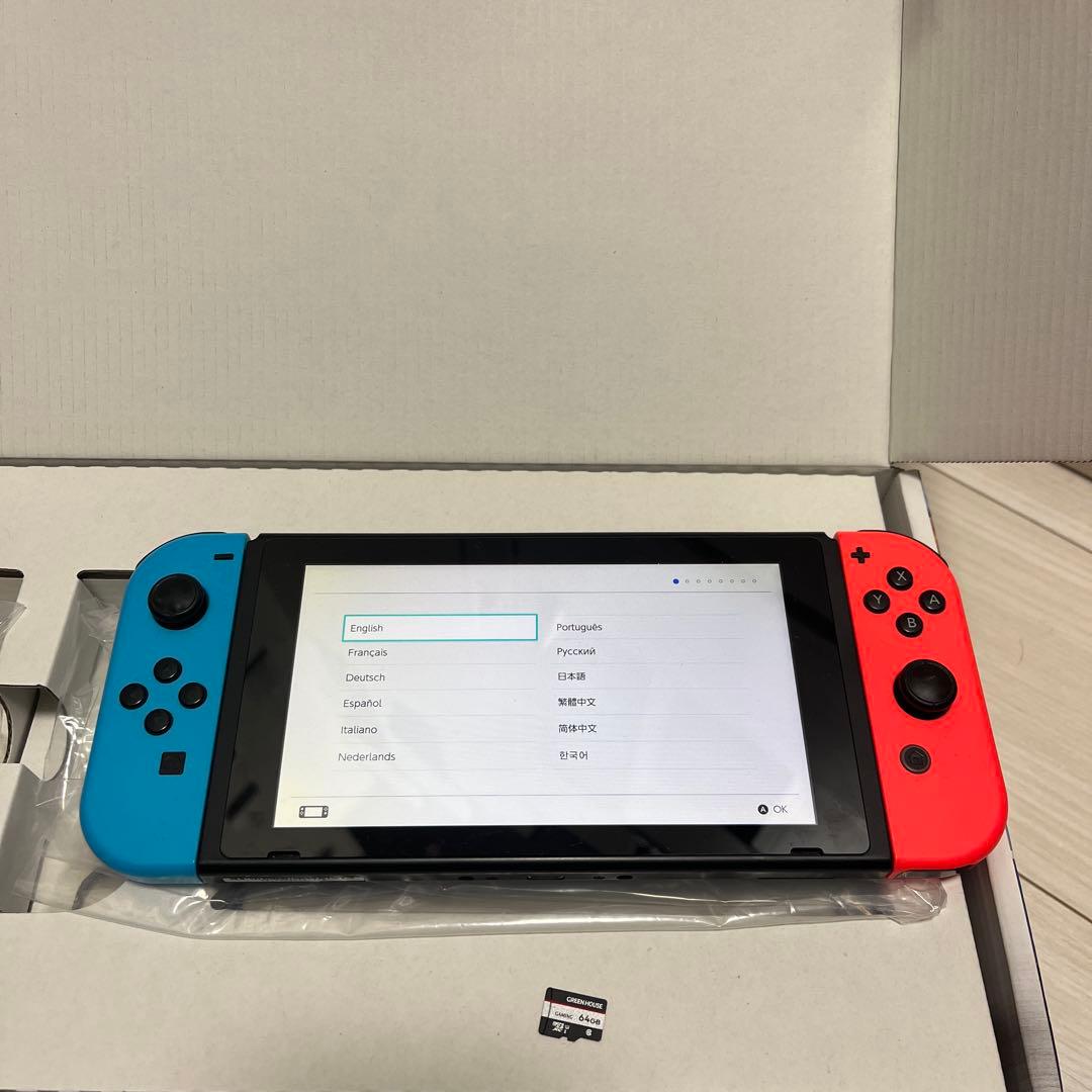 Nintendo Switch 本体 青/赤 64GB