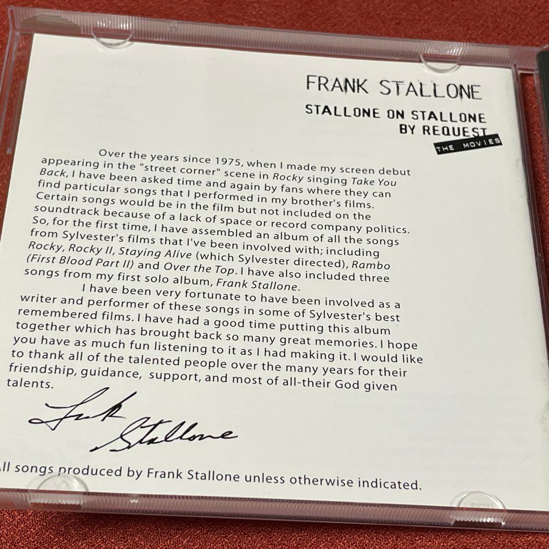 洋楽 FRANK STALLONE STALLONE BY REQUEST! AOR