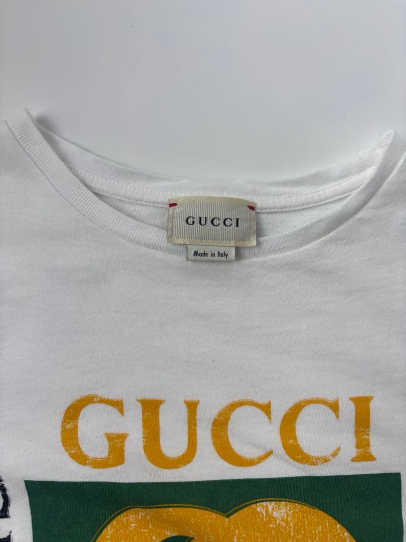 GUCCI ロゴプリント Tシャツ ホワイト