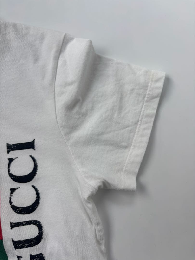 GUCCI ロゴプリント Tシャツ ホワイト