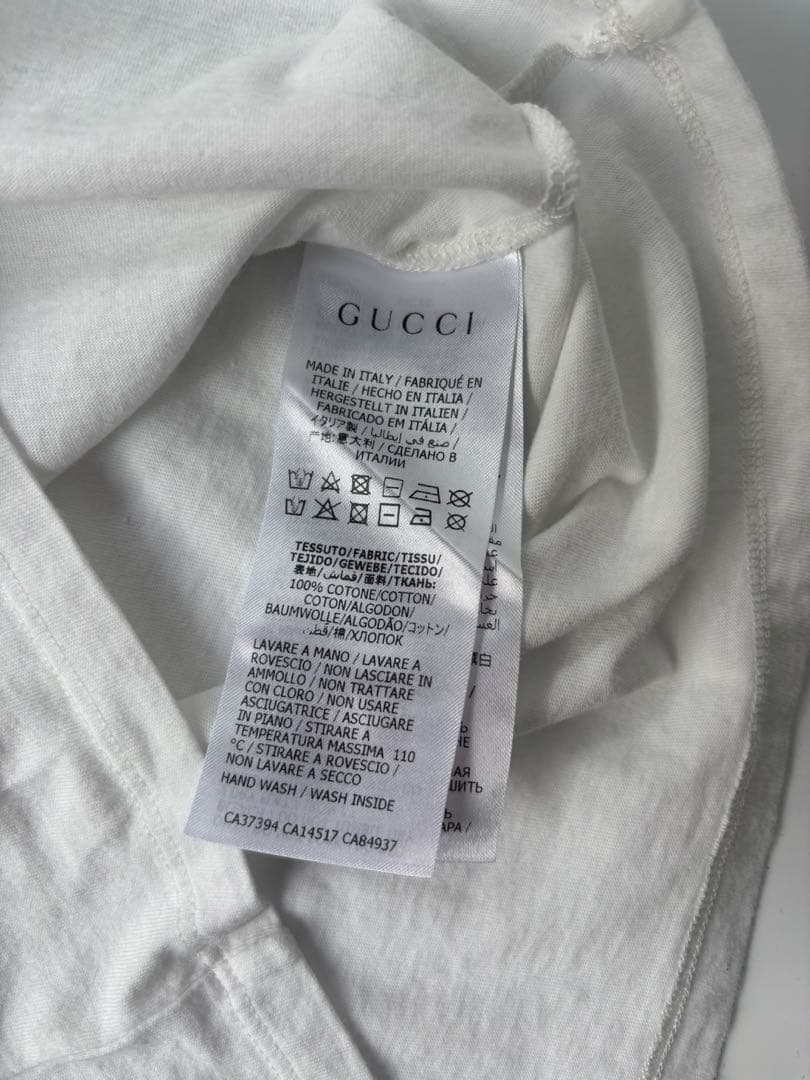GUCCI ロゴプリント Tシャツ ホワイト