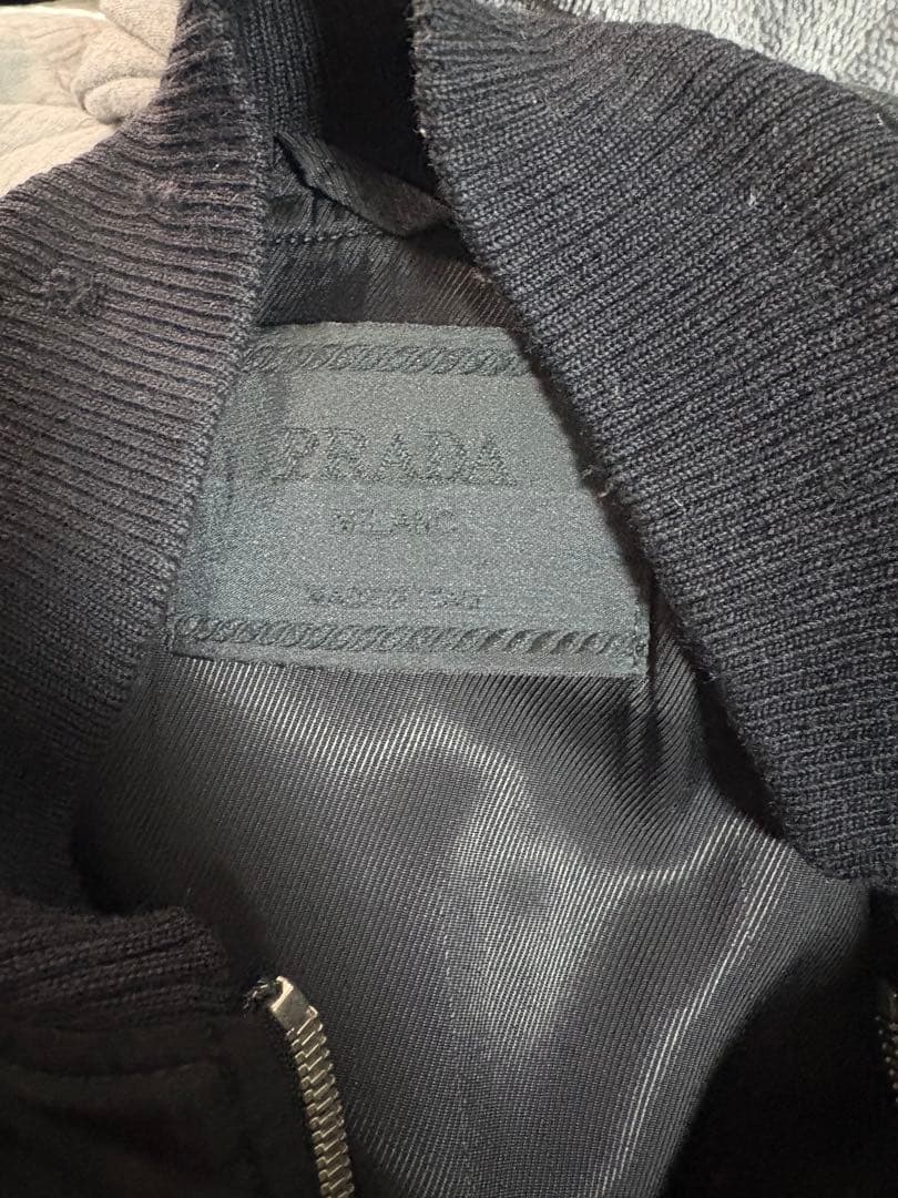 ^*^様 prada ma1 レザーベスト
