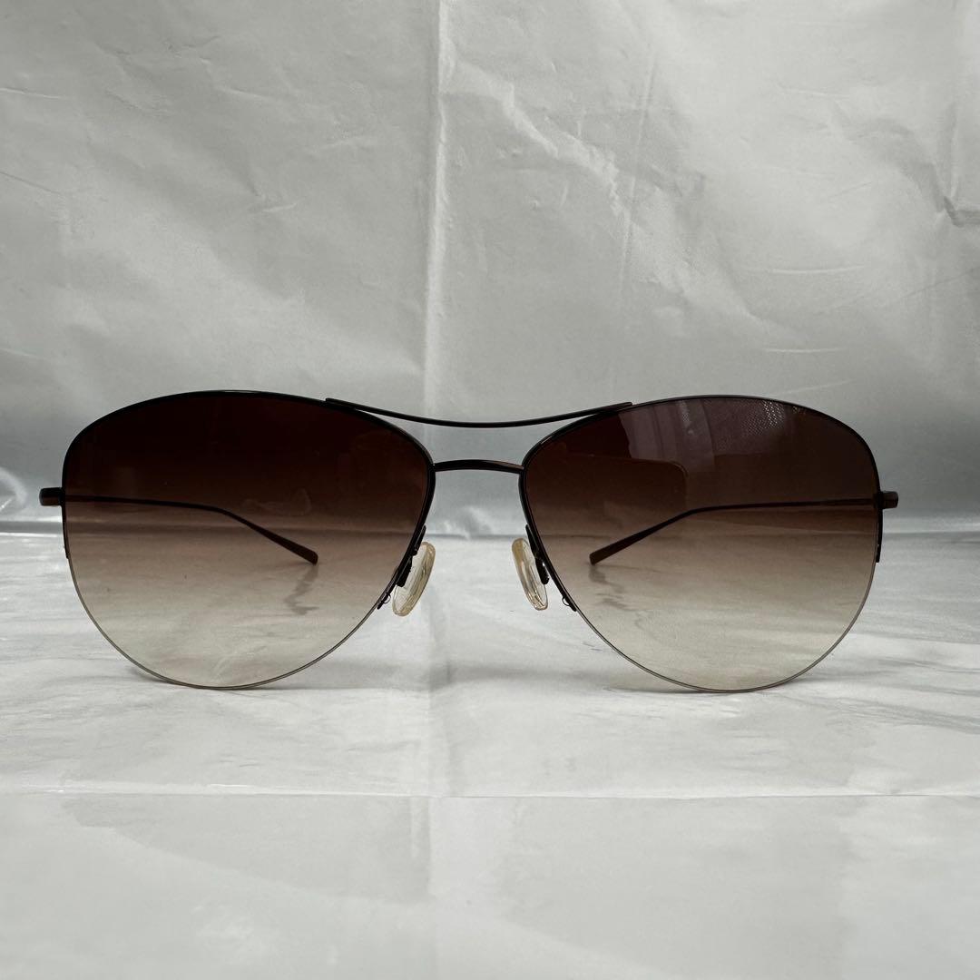 strummer-T/OLIVER PEOPLES ブラウンレンズ サングラス