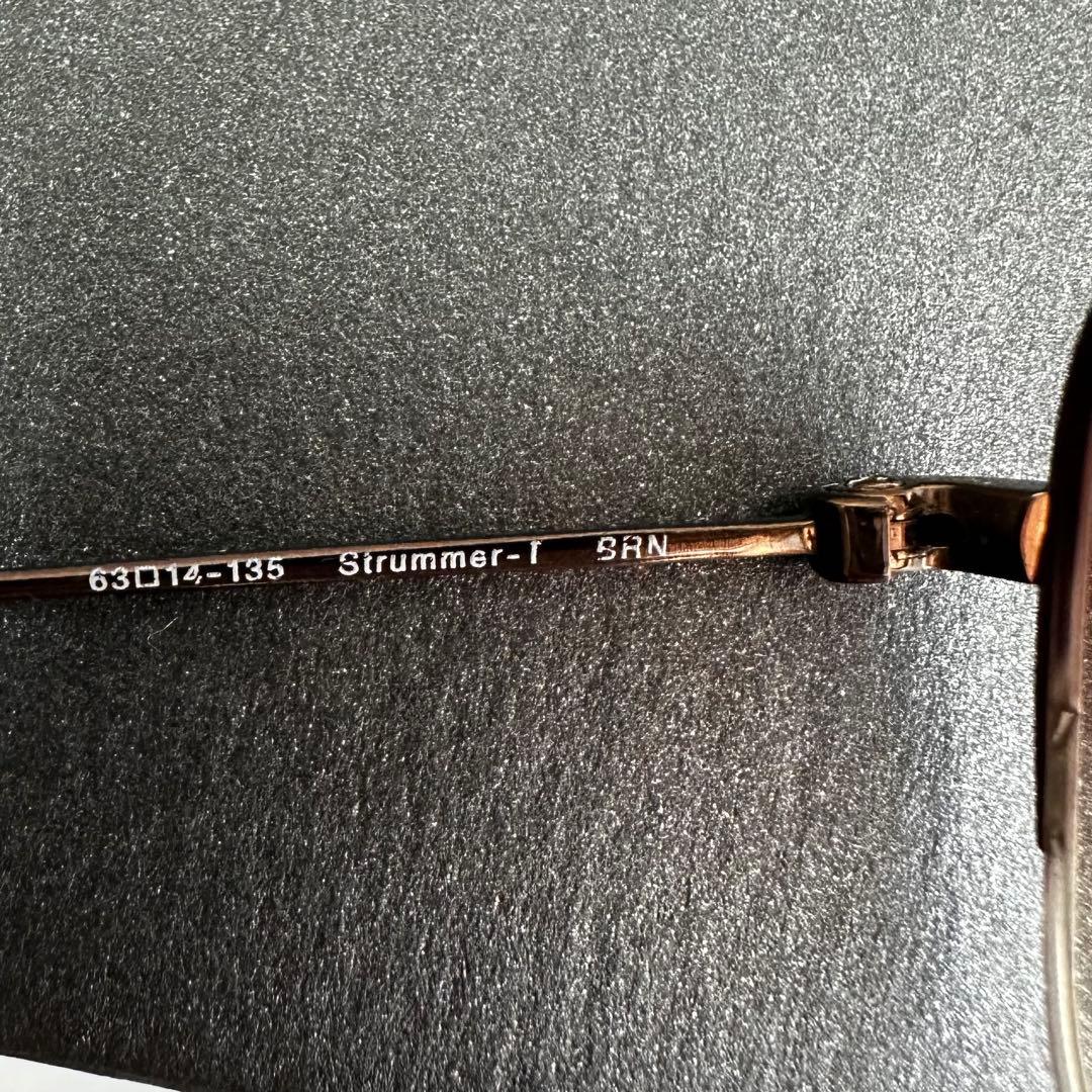strummer-T/OLIVER PEOPLES ブラウンレンズ サングラス