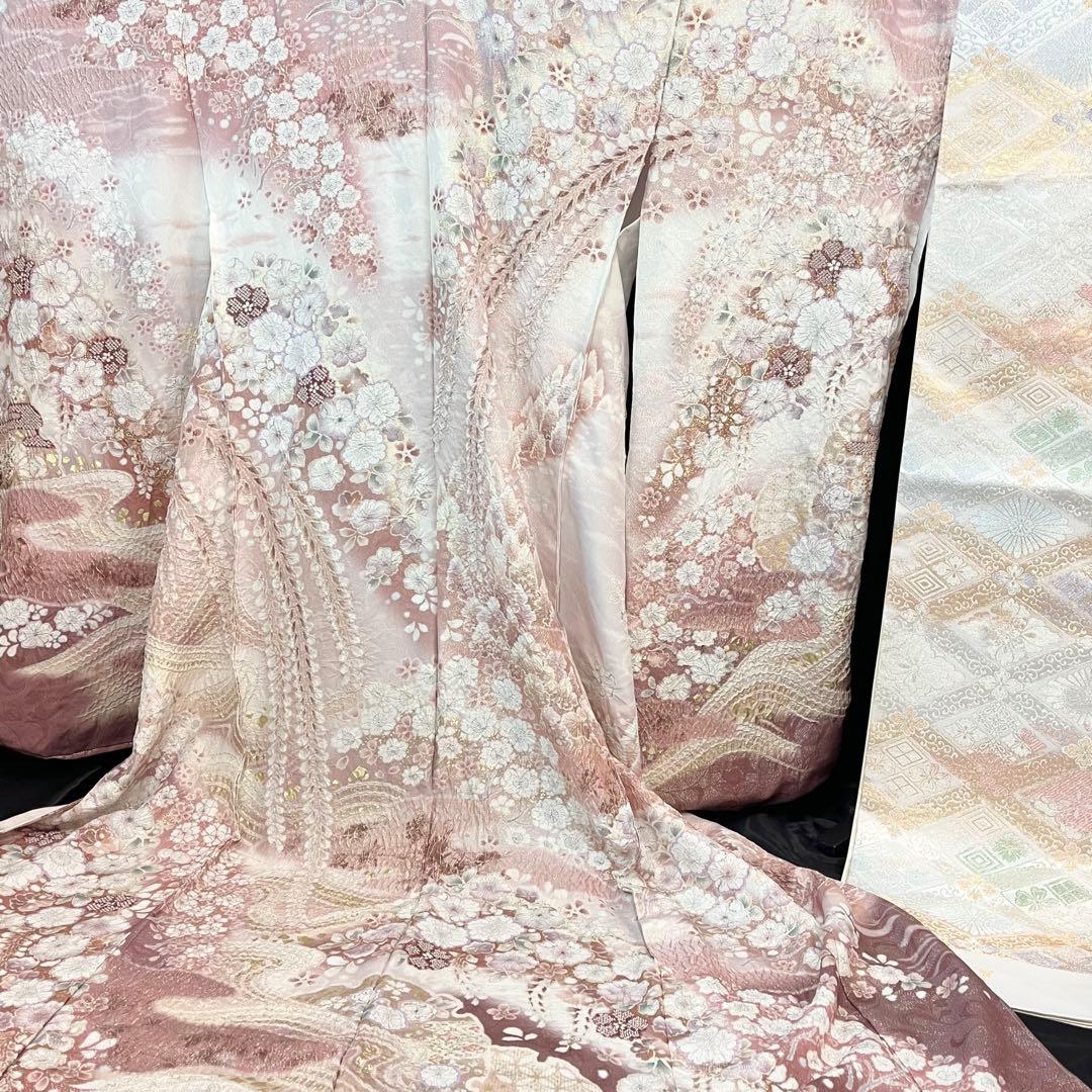 ◾️振袖フルセット■辻が花■花絞り■関芳■新品オーダー■正絹■成人式振り袖