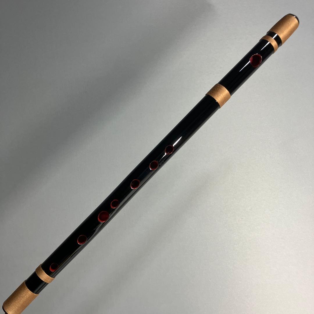 【篠笛八本調子 C管】CMR8-278 唄物　ドレミ調　天地糸巻 西洋音階 竹笛