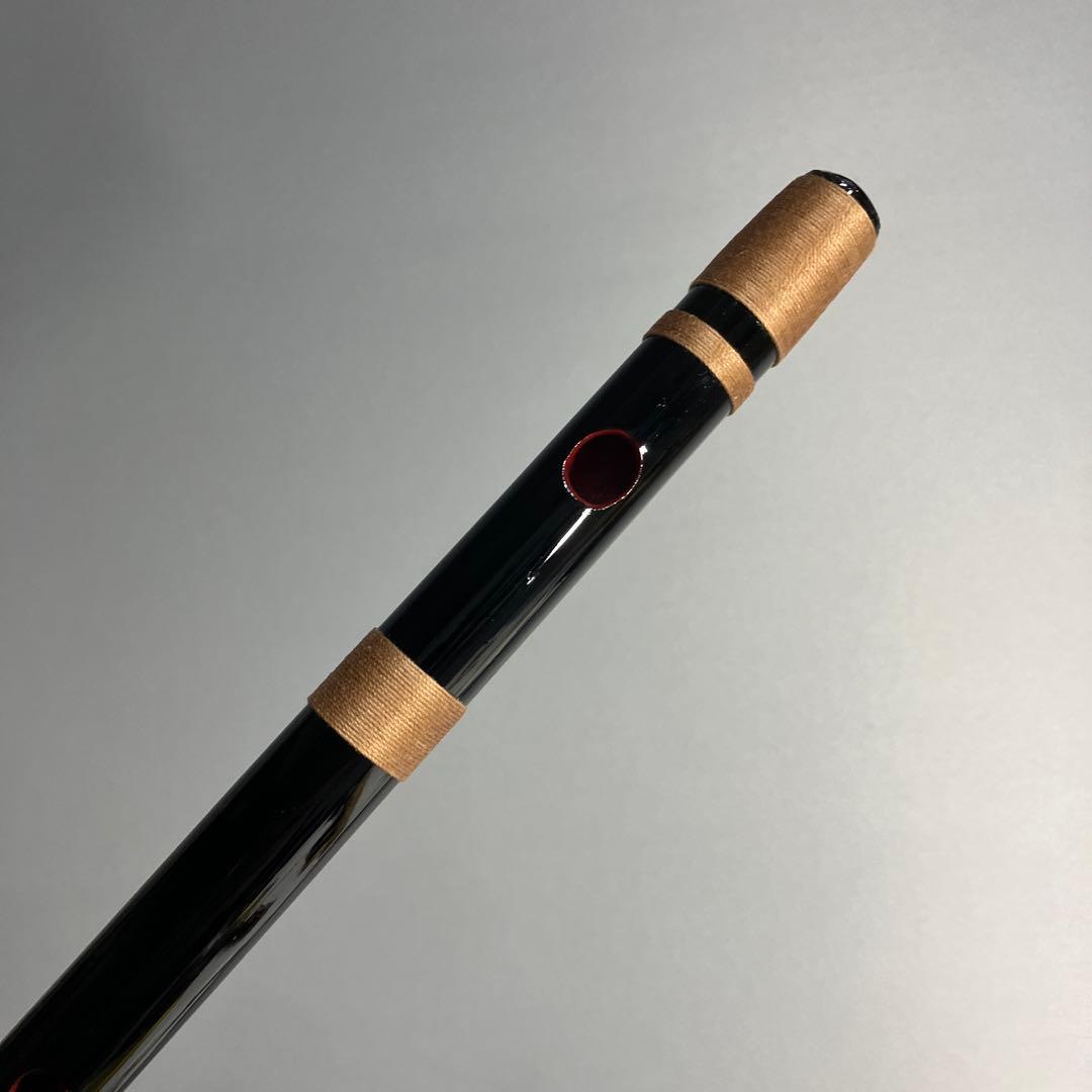 【篠笛八本調子 C管】CMR8-278 唄物　ドレミ調　天地糸巻 西洋音階 竹笛