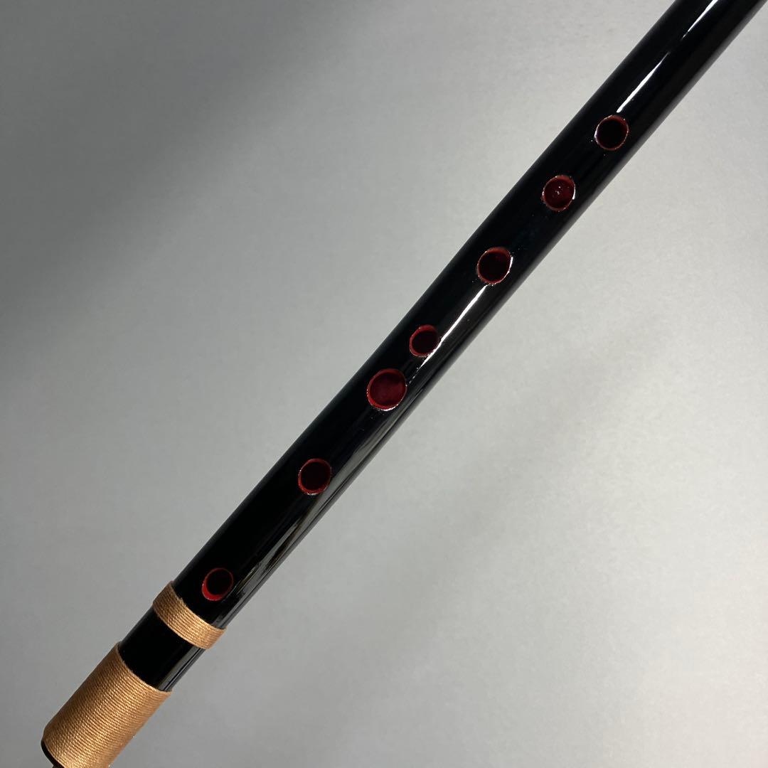 【篠笛八本調子 C管】CMR8-278 唄物　ドレミ調　天地糸巻 西洋音階 竹笛