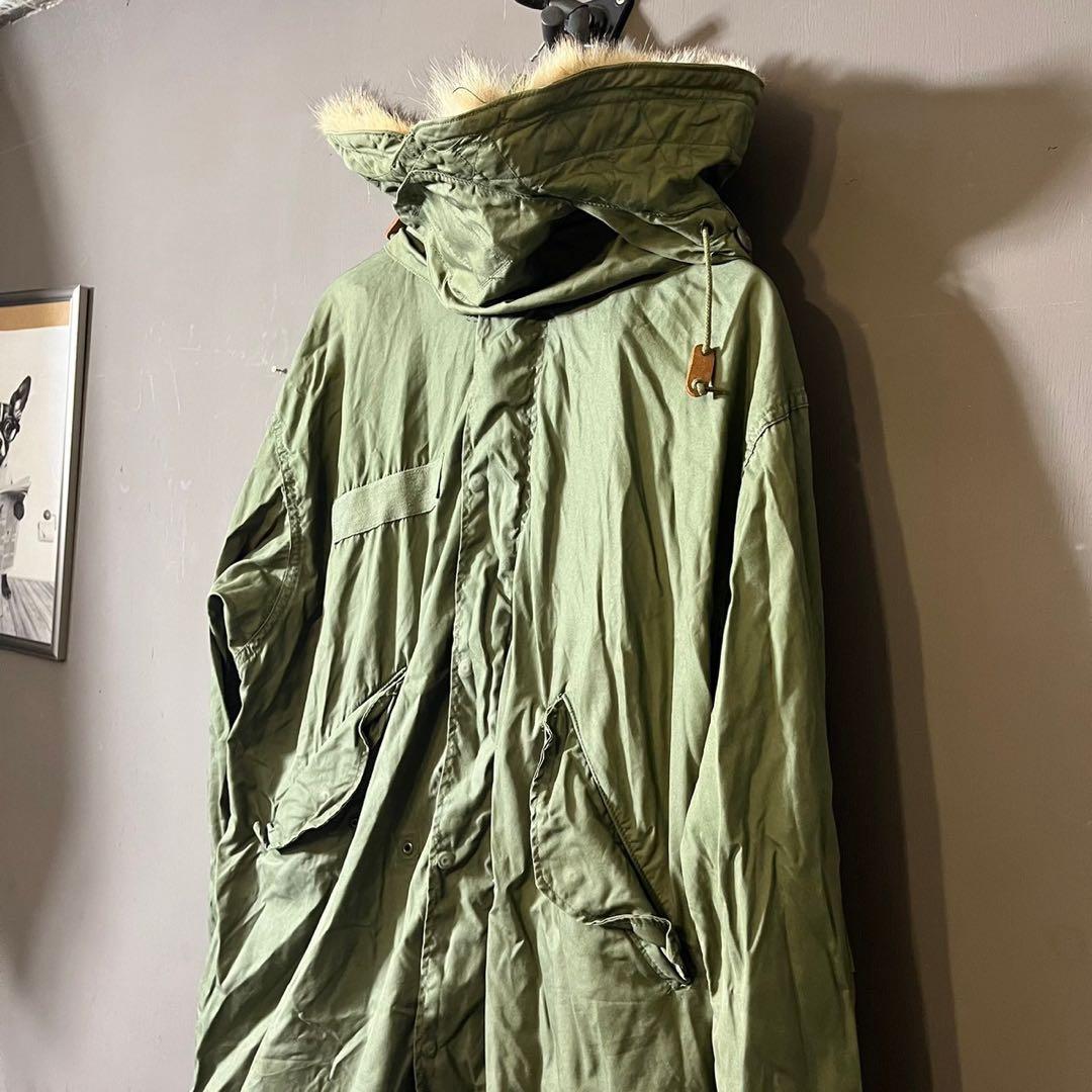 ☆激レア☆VINTAGE☆M65☆モッズコート☆コヨーテファーフード付☆Sサイズ
