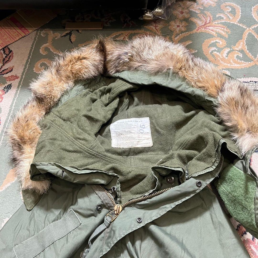 ☆激レア☆VINTAGE☆M65☆モッズコート☆コヨーテファーフード付☆Sサイズ