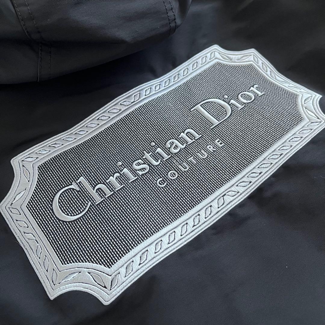 Christian Dior COUTURE 刺繍　モッズコート　ブラック