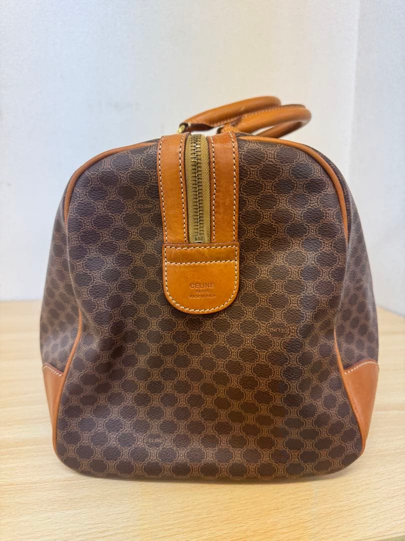 CELINE セリーヌ　ボストンバッグ　トリオンフ　ブラウン　ハンドバッグ