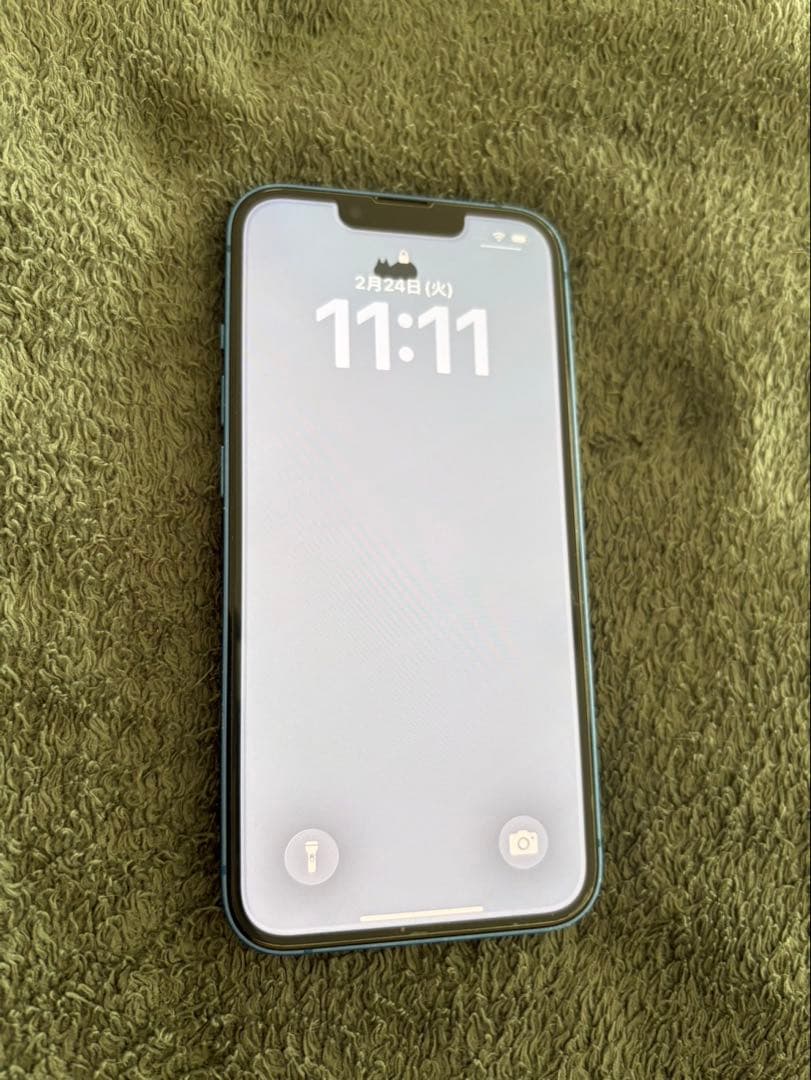 iPhone 13 本体　ブルー　128GB