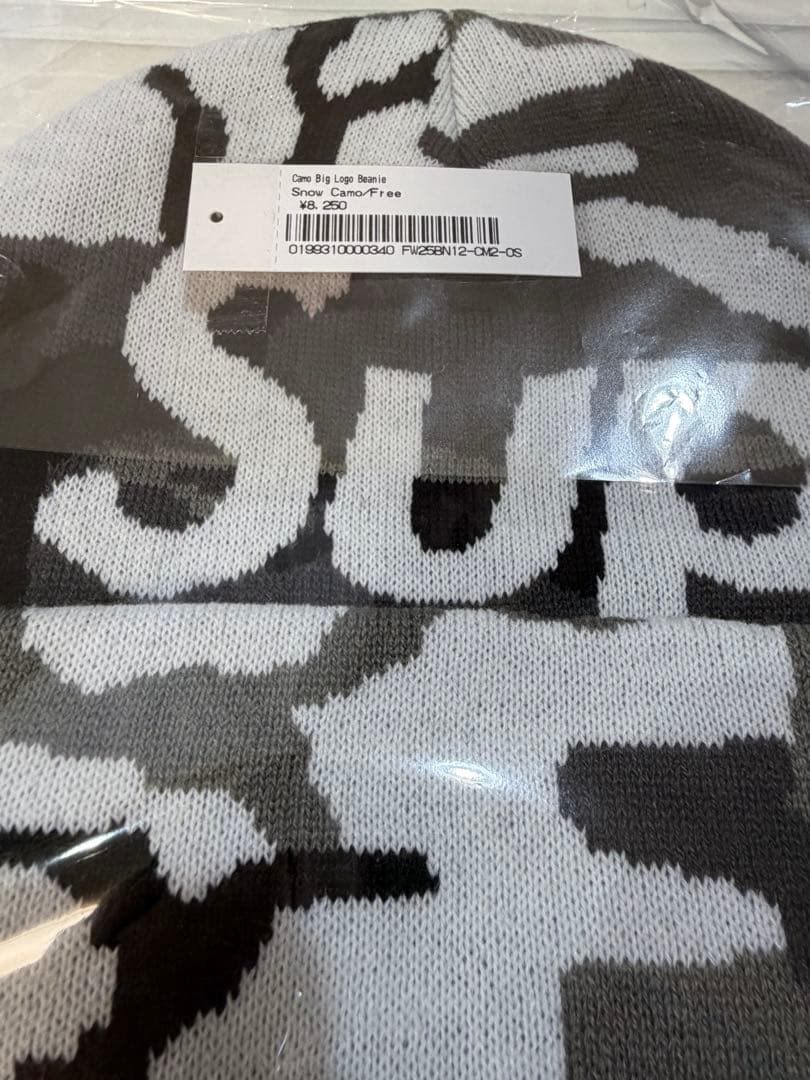 帽子 Supreme Camo Big Logo Beanie 2025