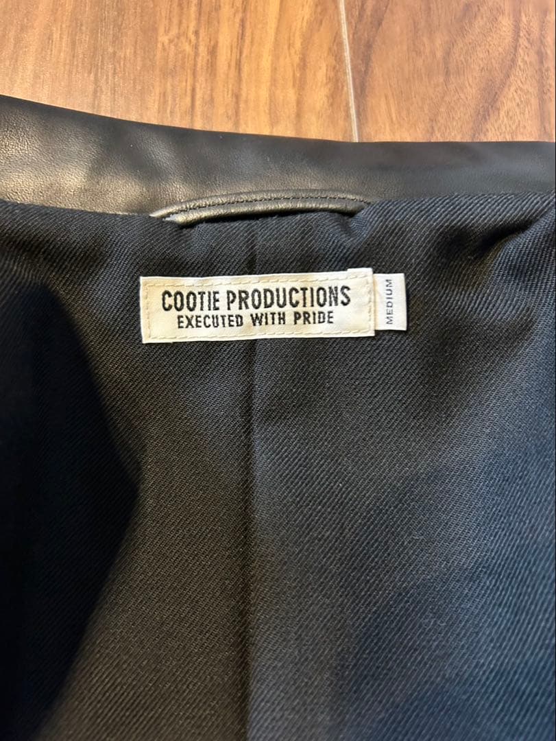 極美品 cootie ホースレザー コーチジャケット M