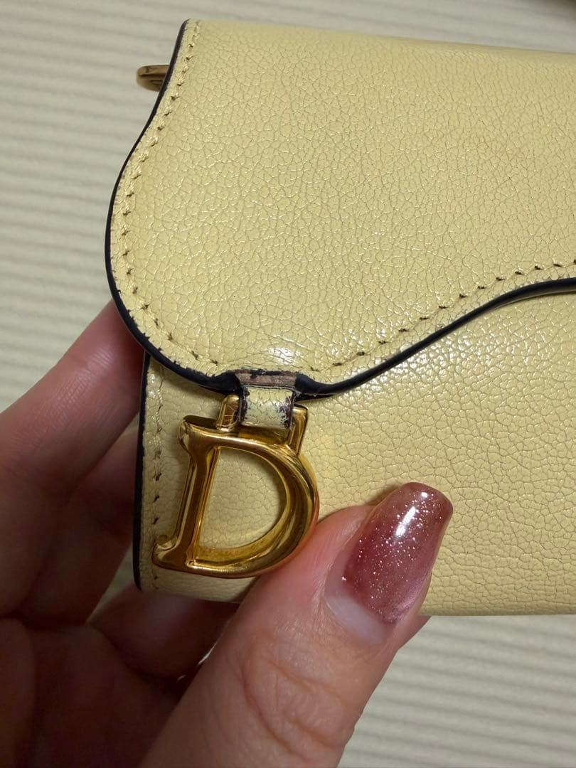dior SADDLE ロータスウォレット