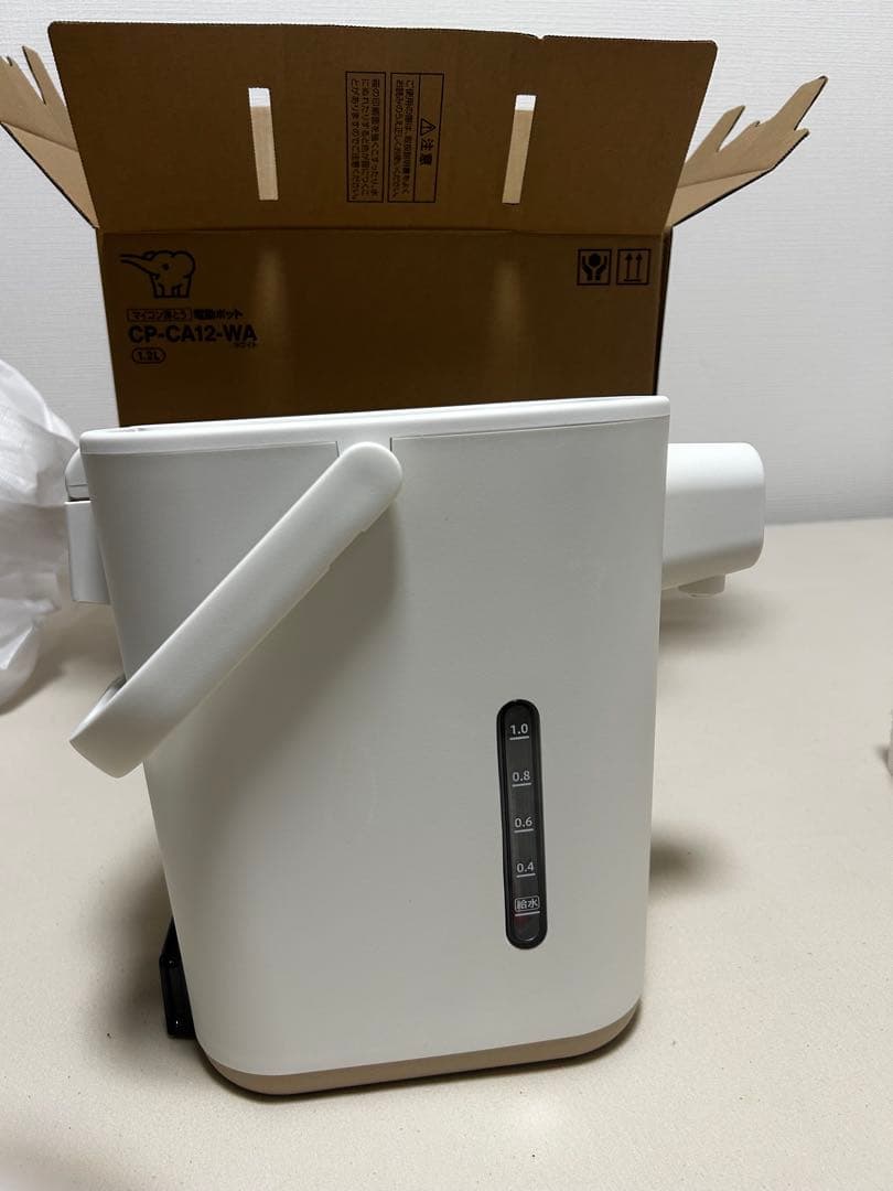 値下げSTAN CP-CA12-WA 1.2L 電気ポット象印