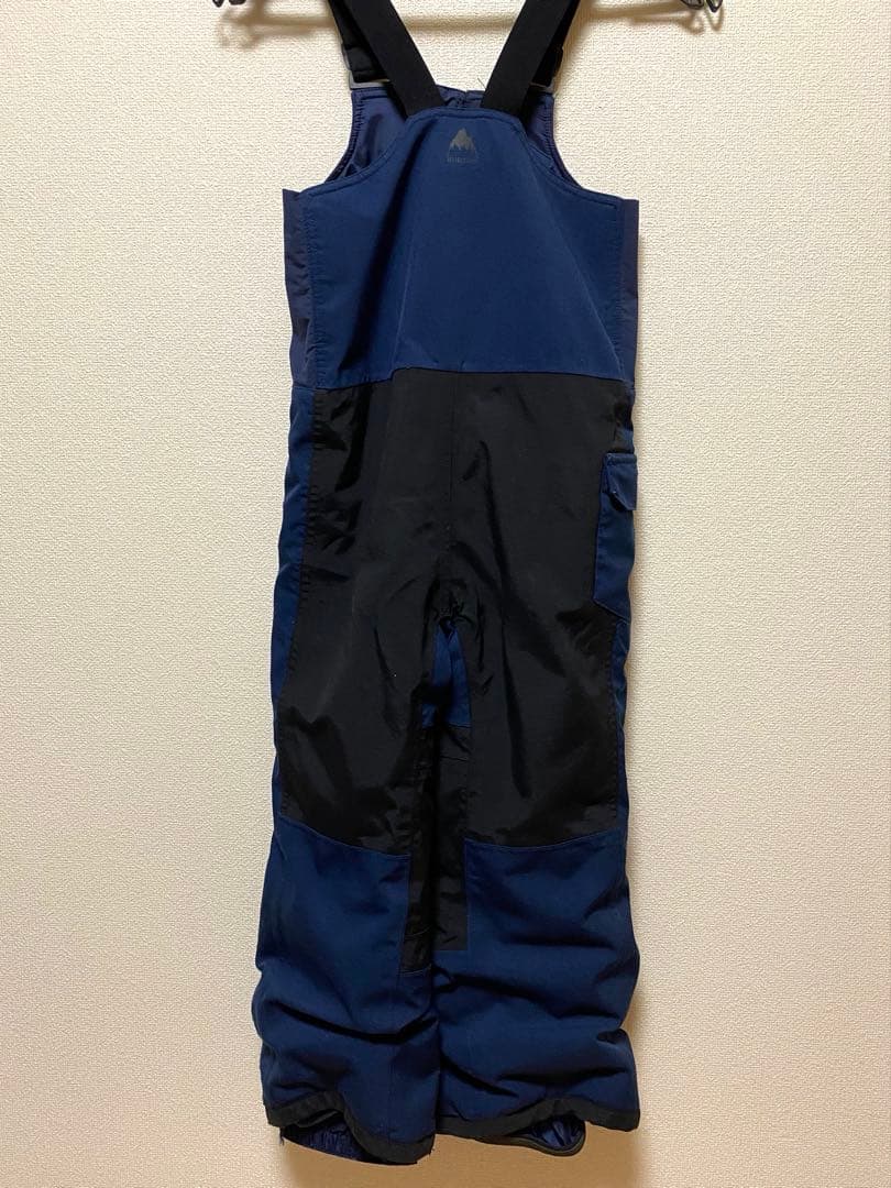 BURTON キッズスノーボードウェア 2Lビブパンツ　ネイビー/ブラック