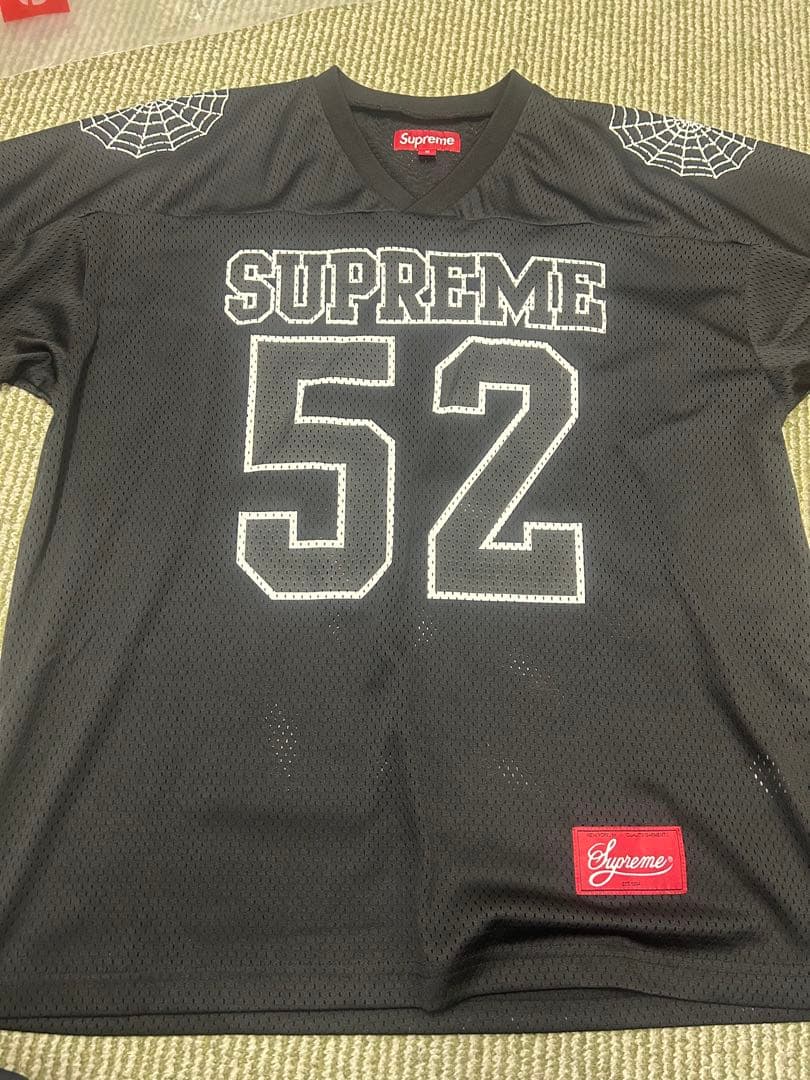 トップス Supreme Spiderweb Football Jersey