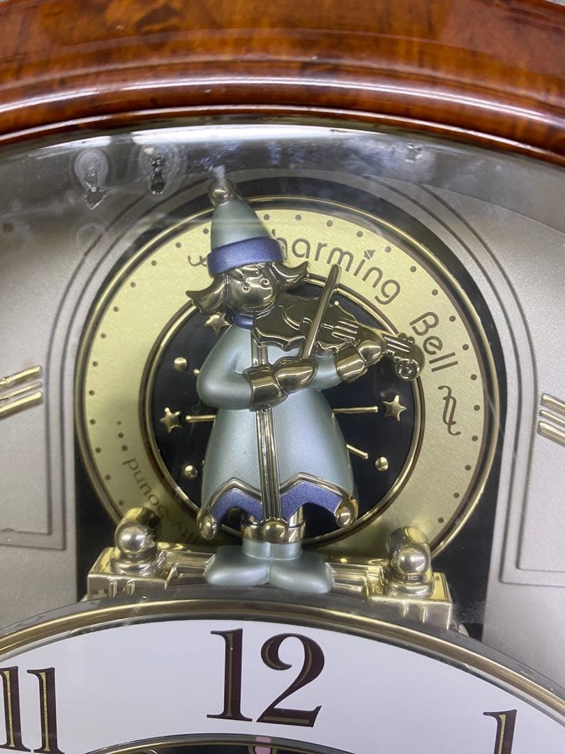からくり時計 SEIKO セイコーチャーミングベル掛け時計 RE538S OD5