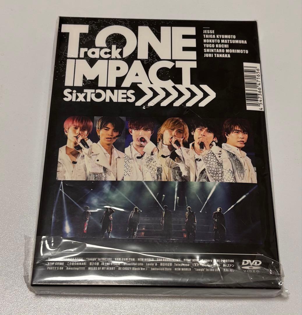 SixTONES TrackONE -IMPACT- 初回盤 DVD2枚組