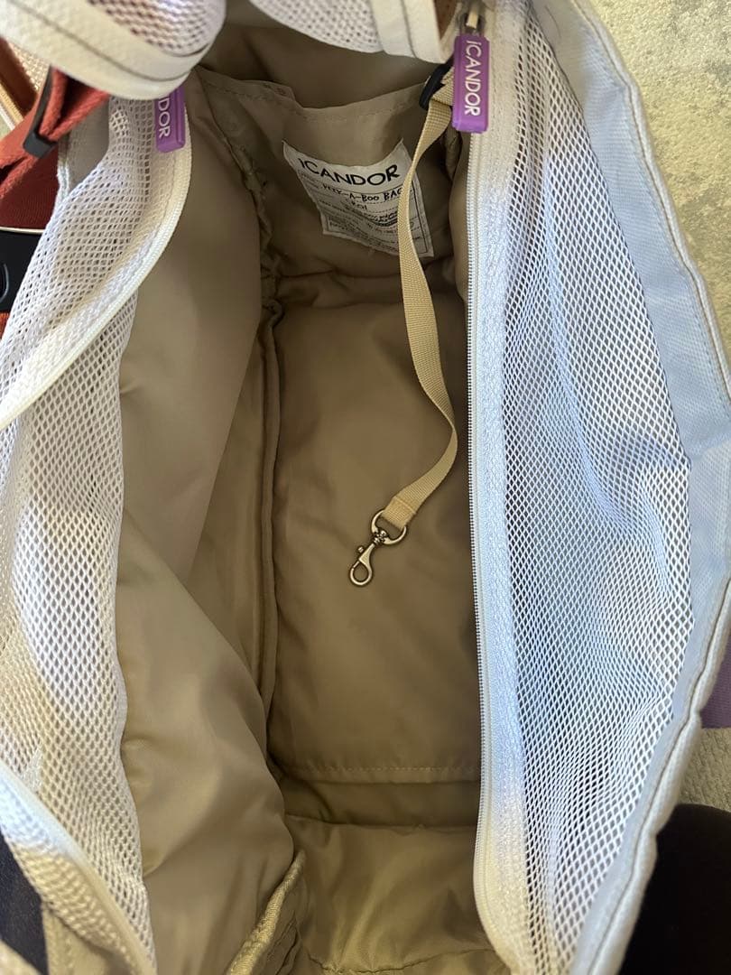 iCANDOR PEEK-A-BOO BAG Mサイズ＋専用クッションセット