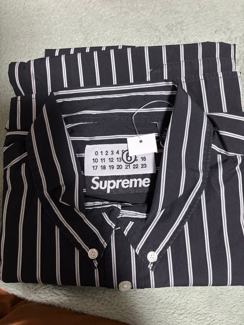 トップス Supreme MM6 Maison Margiela StripeShirt