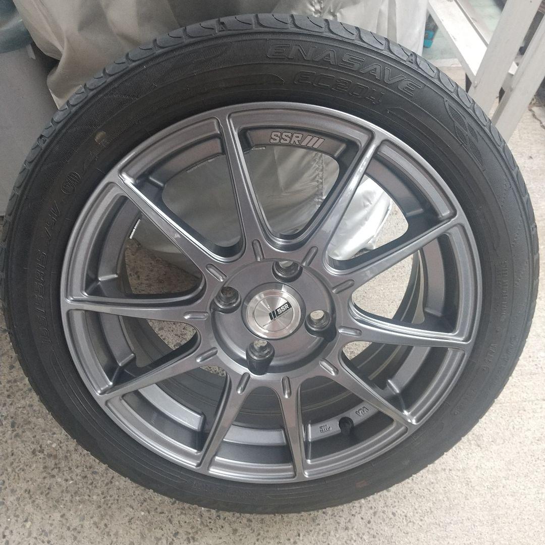 SSR S2 165/55/15 タイヤホイールセット 送料込み