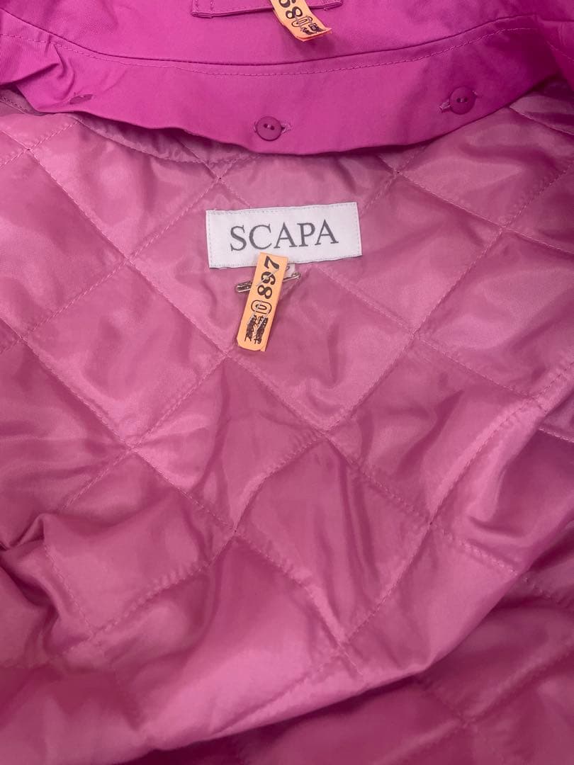 ❣️日曜限定セール美品❣️ＳＣＡＰＡトレンチコートライナー付き40 定価93450円