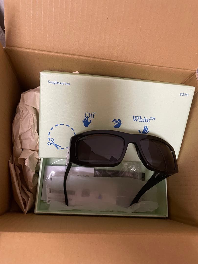 小物 off white JOSEPH SUNGLASSES / BLK DGRY
