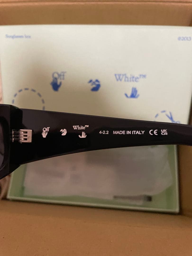 小物 off white JOSEPH SUNGLASSES / BLK DGRY