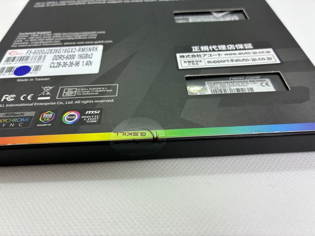 メモリー G.SKILL Ripjaws M5 neo 32GB DDR5-6000