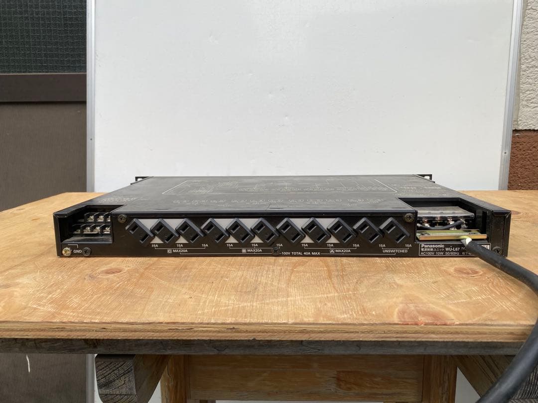ramsa wu-l67 power controller 中古品